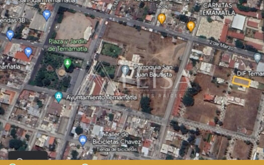 TERRENO EN TEMAMATLA – APARTADO