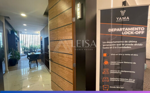 Departamento en Santa Fe, CDMX – Concepto LOCK OFF